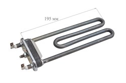 ТЭН 2000W, средний, L-190 mm/прямой/пластик бак/2-я клемма в/з 8055046 815798 / Код: 0362 | Orenten.ru