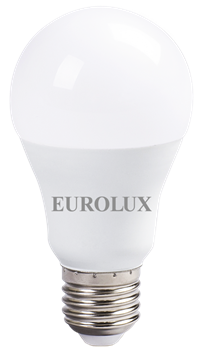 Лампа светодиодная Eurolux LL-E-A60-15W-230-6K-E27 324 | Orenten.ru