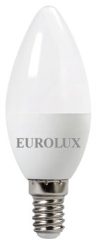 Лампа светодиодная EUROLUX LL-E-C37-6W-230-2,7K-E14 334 | Orenten.ru