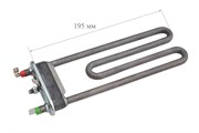 ТЭН 1800W, средний, L-195mm/прямой/с отверстием/пластик бак IRCA (255096 -082601) HTR004AR 8082601 / Код: 0361 | Orenten.ru