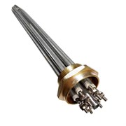 Блок тэнов KFL 004, нерж, 1/2", 8,5 мм, 10кВт, 40см, G1,5" (D48мм) 68510Р / Код: 4067 | Orenten.ru
