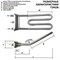 ТЭН 1950W (прям. с отв. L=231, R15+, M175) 3406142 / Код: 1080 | Orenten.ru